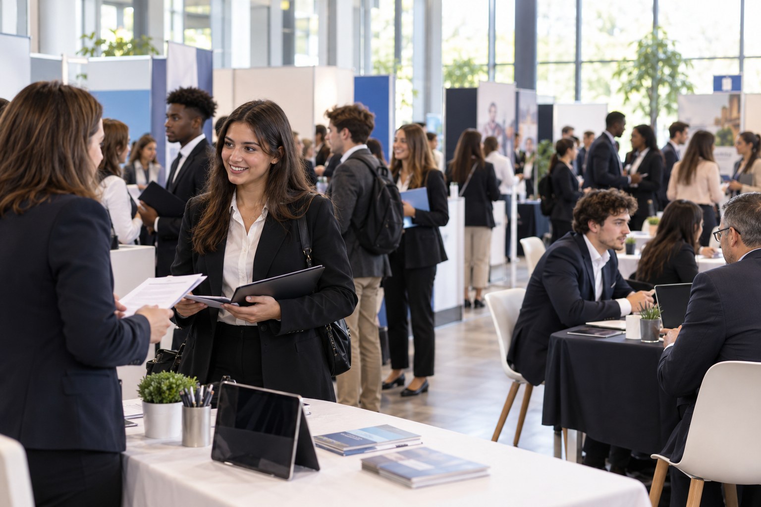 Alternance : décrocher un contrat en salon